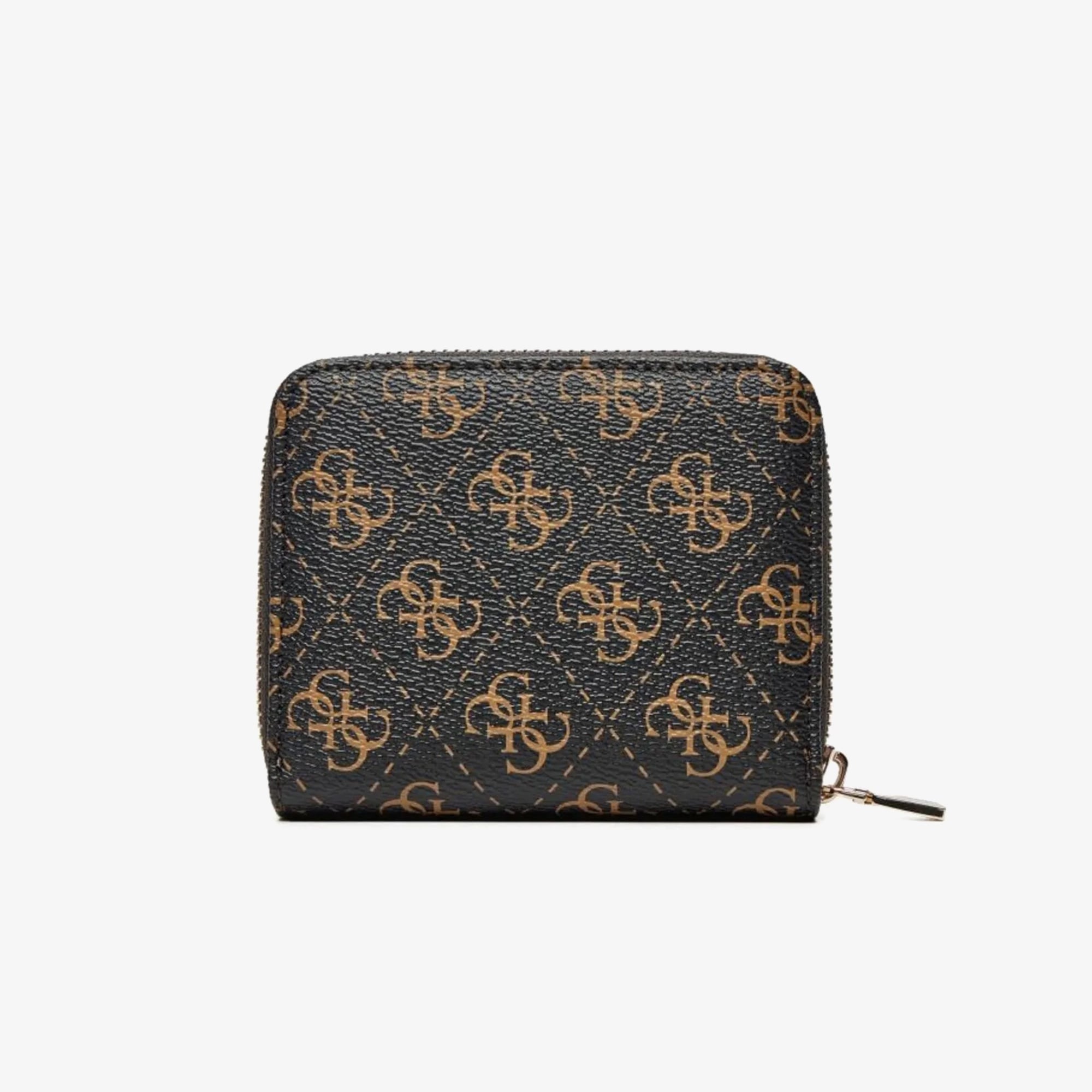 Guess Laurel Phone Cro Laurel Small Zip Around Kadın Kahverengi Cüzdan