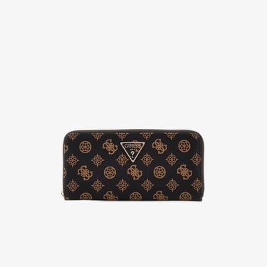  Guess Laurel Phone Cro Laurel Large Zip Around Kadın Kahverengi Cüzdan