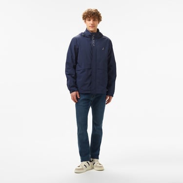  Nautica Erkek Lacivert Standart Fit Kapüşonlu Mont