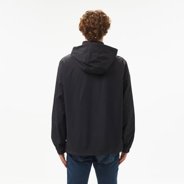  Nautica Erkek Siyah Standart Fit Kapüşonlu Mont