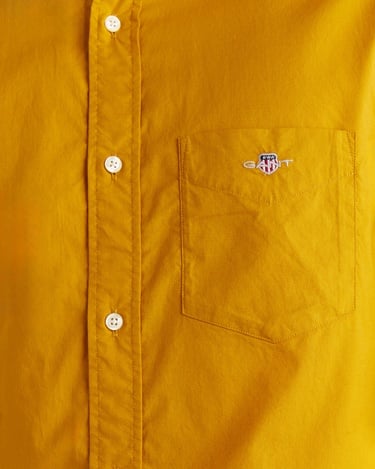  GANT Erkek Sarı Regular Fit Düğmeli Yaka Poplin Gömlek