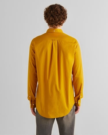  GANT Erkek Sarı Regular Fit Düğmeli Yaka Poplin Gömlek