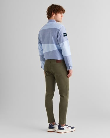  GANT Erkek Yeşil Slim Fit Pantolon