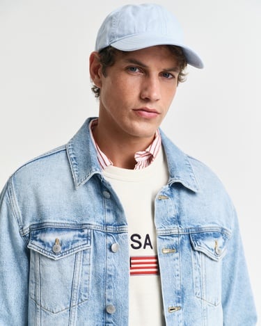  GANT Erkek Mavi Regular Fit Klasik Yaka Denim Ceket