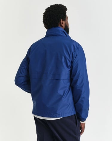  GANT Erkek Lacivert Regular Fit Kapüşonlu Rüzgarlık