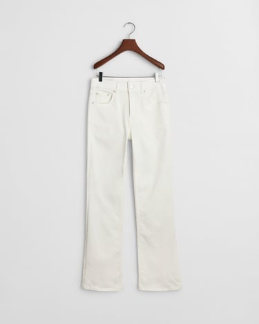  GANT Kadın Krem Slim Fit Pantolon