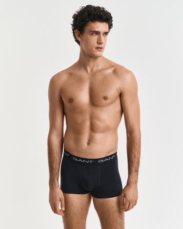  GANT Erkek Siyah Slim Fit Boxer