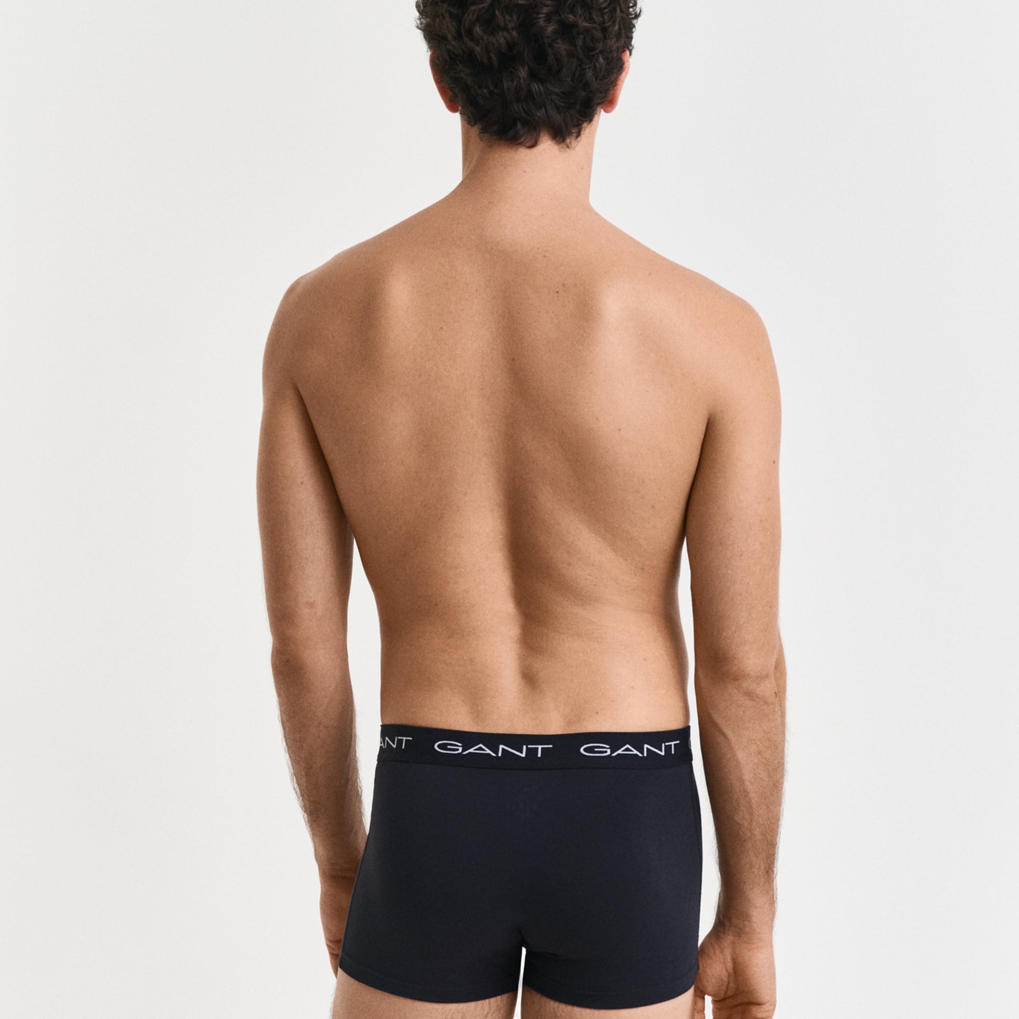 GANT Erkek Siyah Slim Fit Boxer