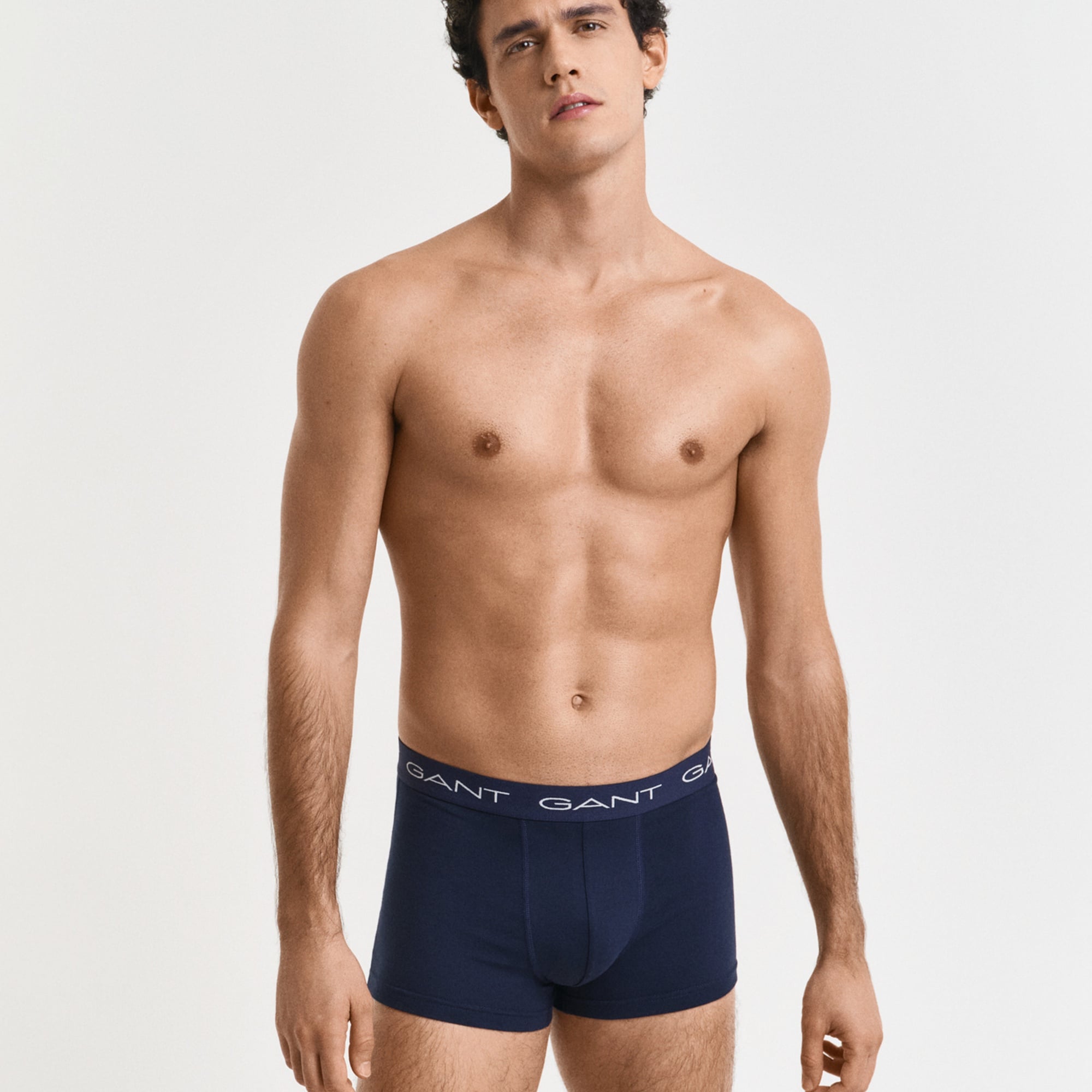 GANT Erkek Lacivert Slim Fit Boxer