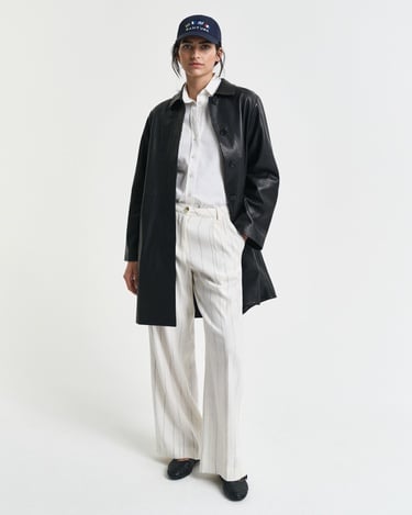  GANT Kadın Beyaz Regular Fit Klasik Yaka Gömlek