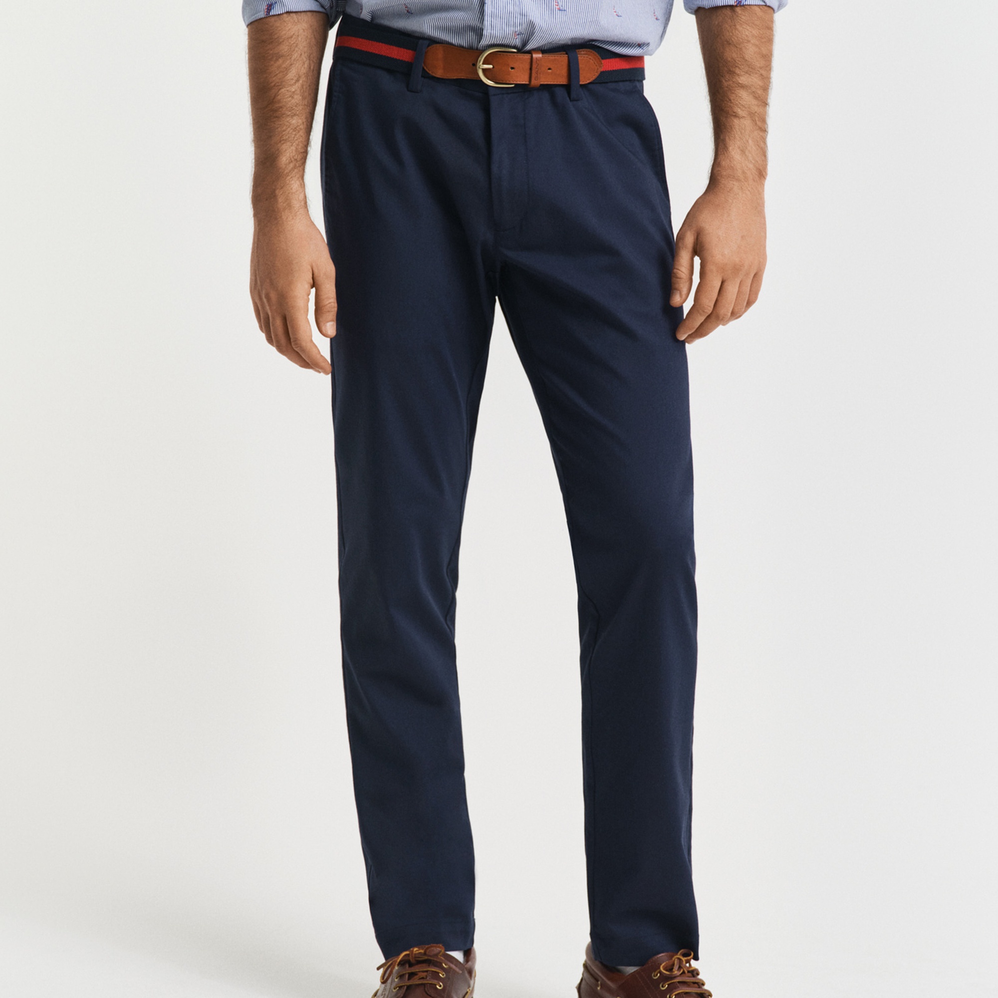 GANT Erkek Mavi Slim Fit Pantolon