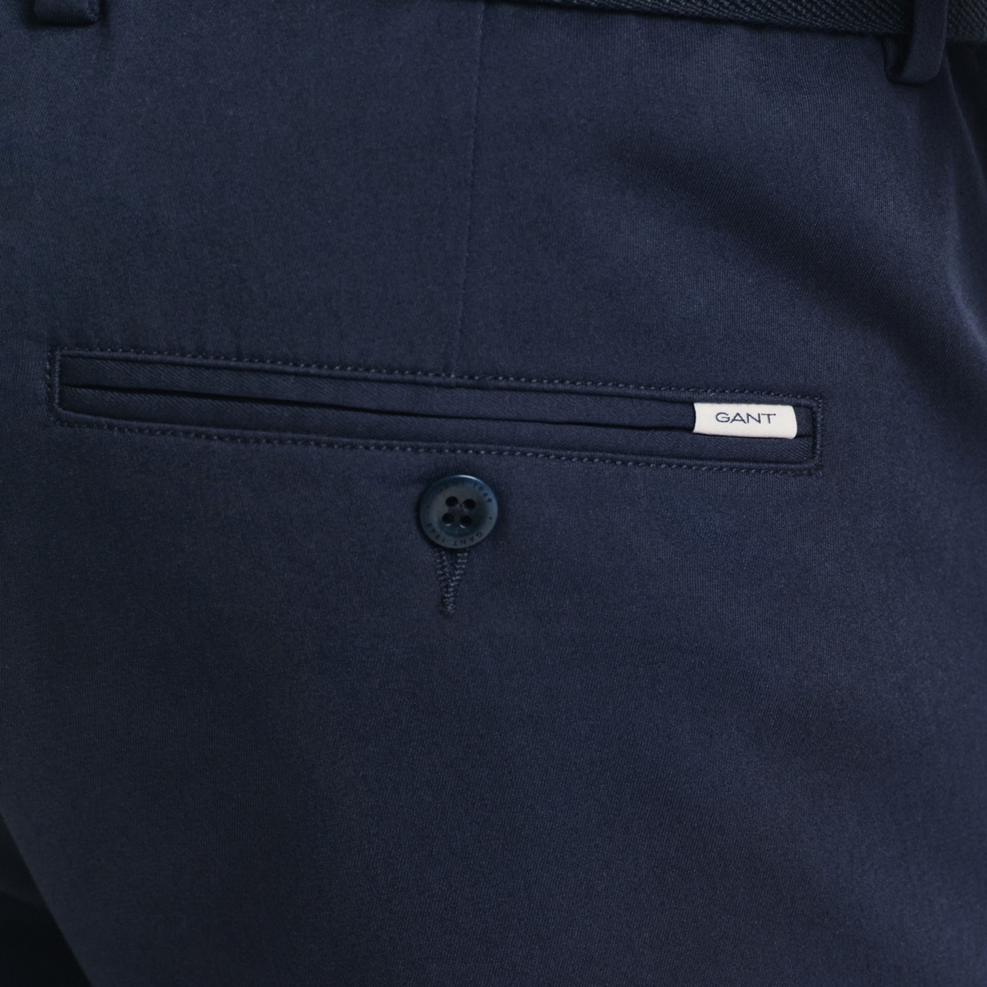 GANT Erkek Mavi Slim Fit Pantolon