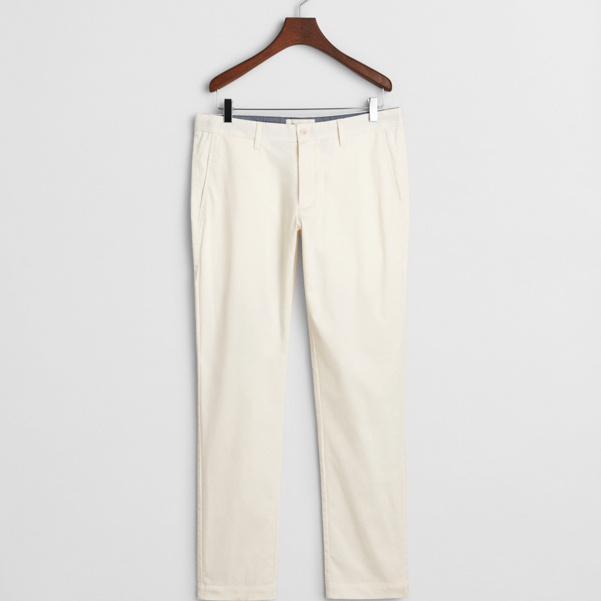 GANT Erkek Krem Slim Fit Pantolon