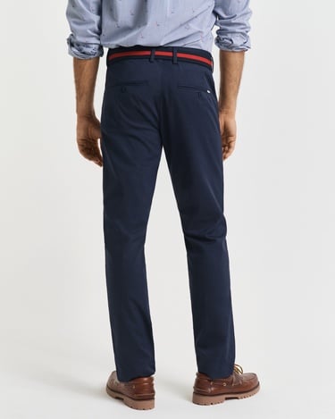  GANT Erkek Lacivert Slim Fit Pantolon