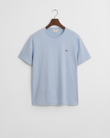  GANT Erkek Mavi Regular Fit Bisiklet Yaka T-Shirt