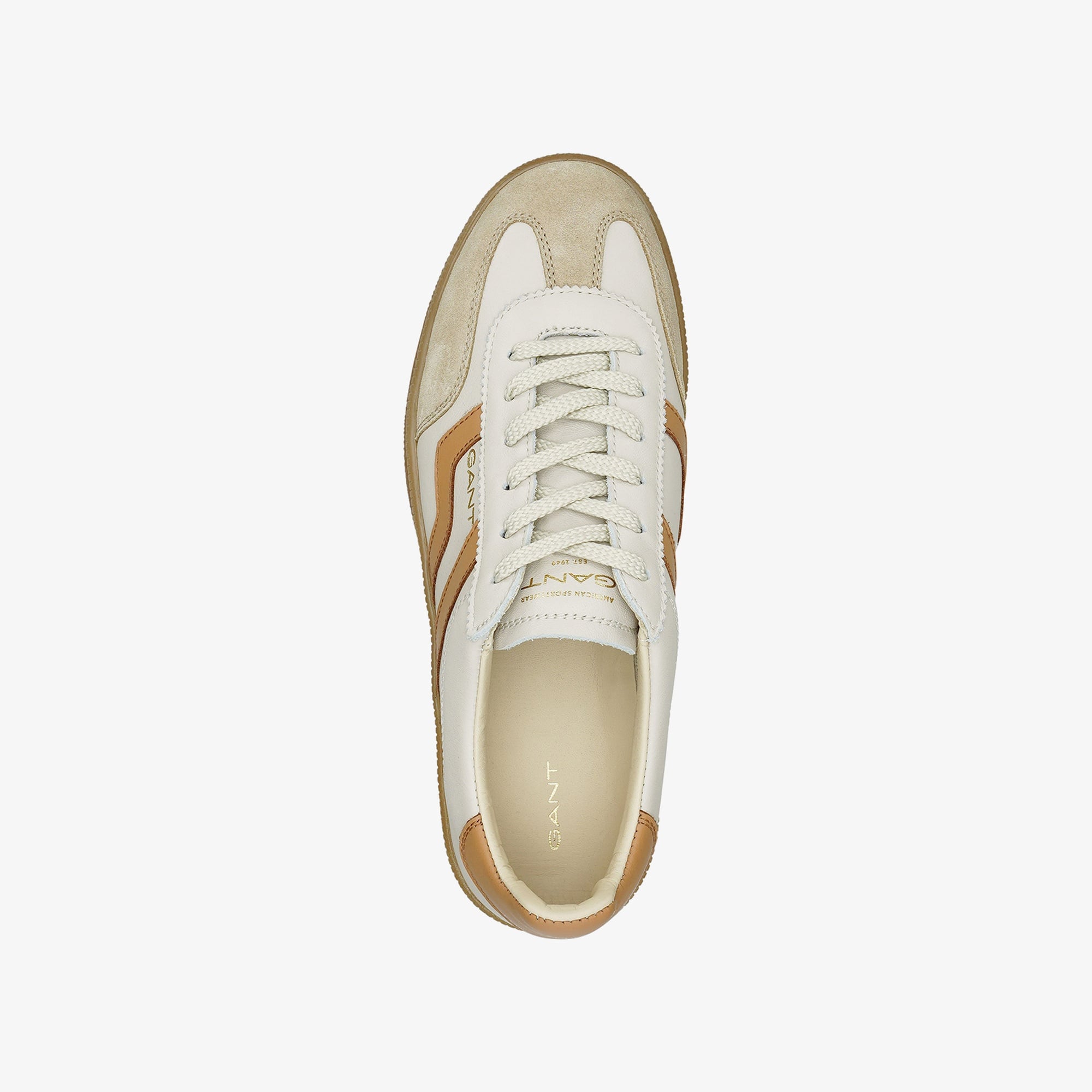 GANT Kadın Bej Deri Cuzima Sneaker