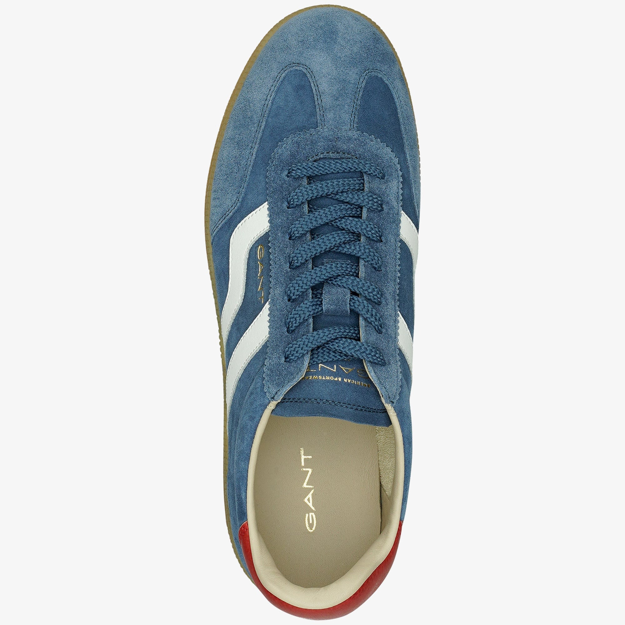 GANT Erkek Lacivert Süet Cuzmo Sneaker