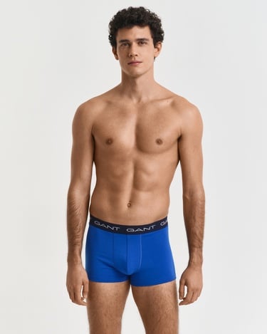  GANT Erkek Lacivert Slim Fit Logolu 3'lü Boxer