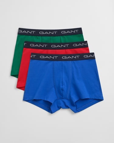  GANT Erkek Lacivert Slim Fit Logolu 3'lü Boxer