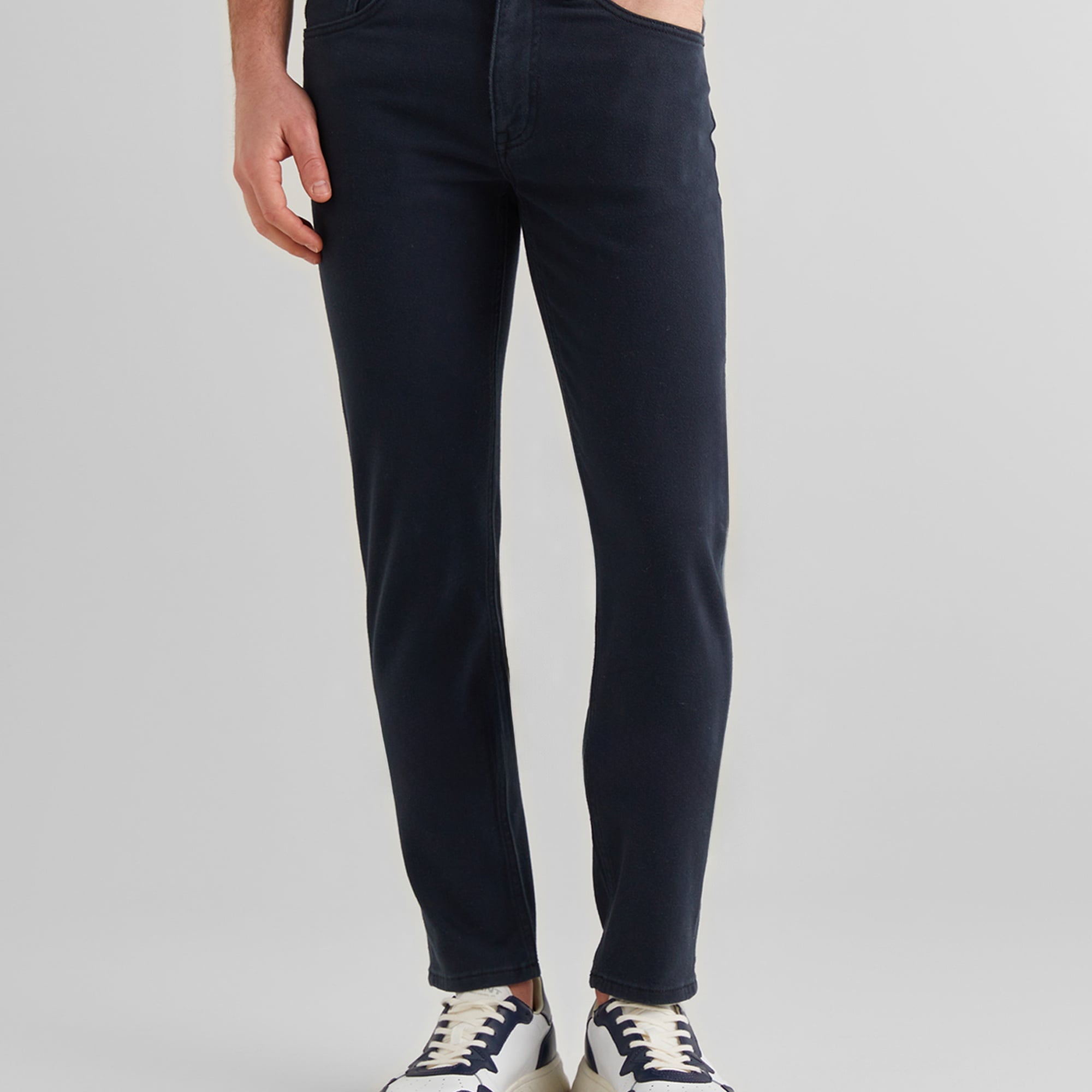 GANT Erkek Siyah Slim Fit Pantolon