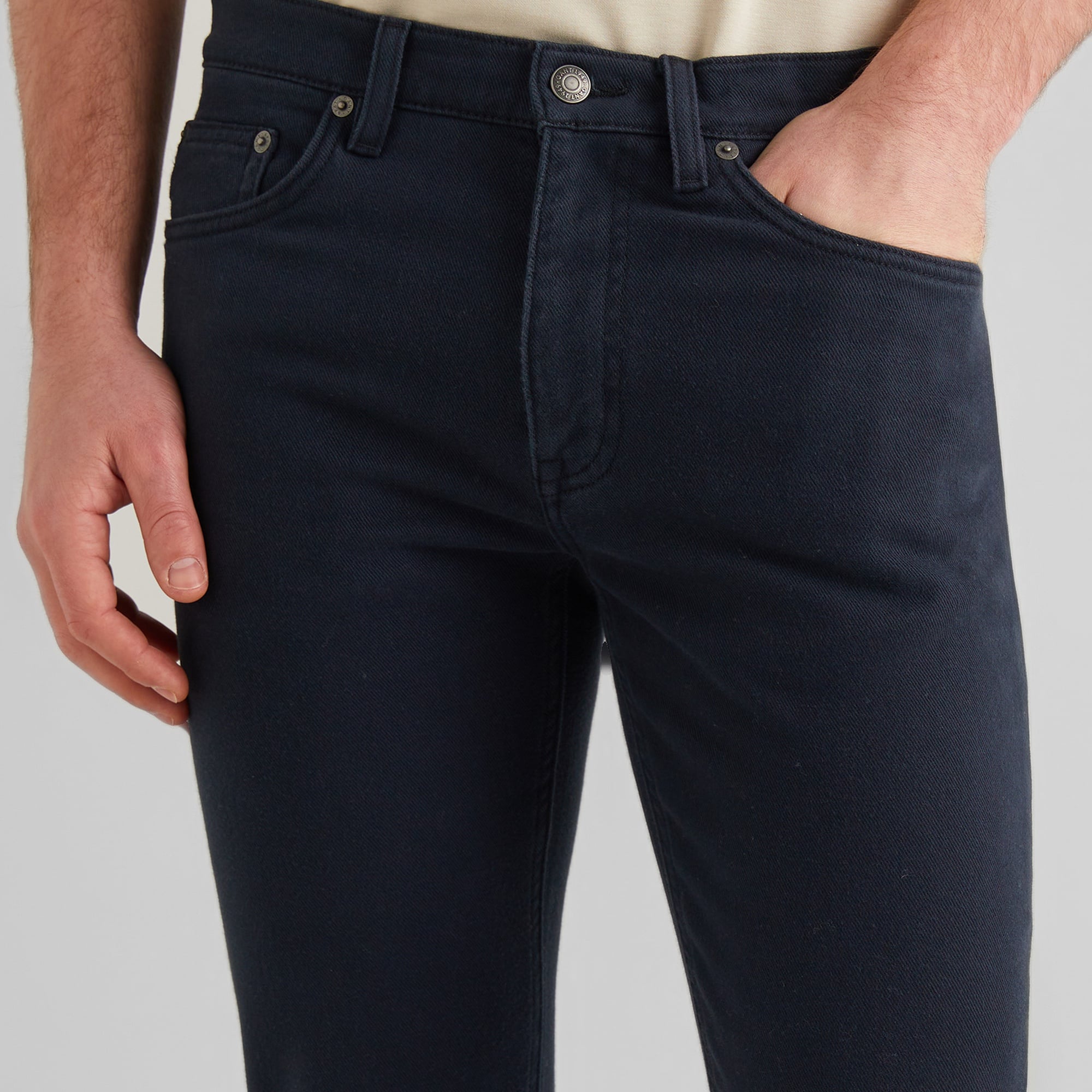 GANT Erkek Siyah Slim Fit Pantolon