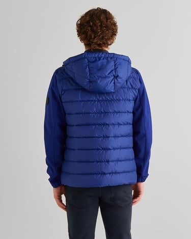  GANT Erkek Lacivert Kapüşonlu Kapitone Mont