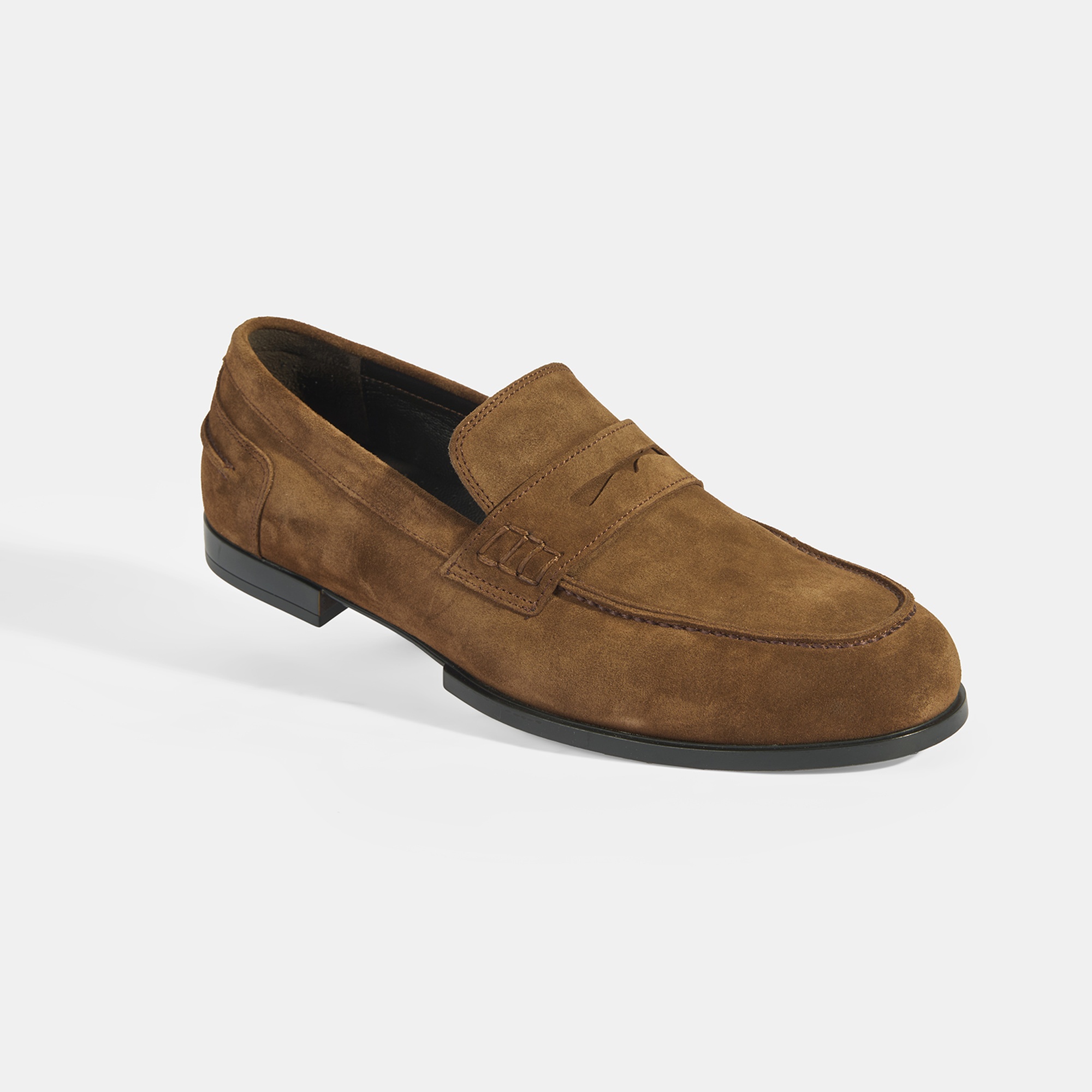 Merinay Taba Erkek Süet Loafer