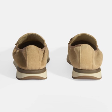  Kadın Bej Süet DesaComfort Günlük Ayakkabı