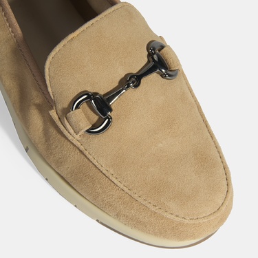  Kadın Bej Süet DesaComfort Günlük Ayakkabı