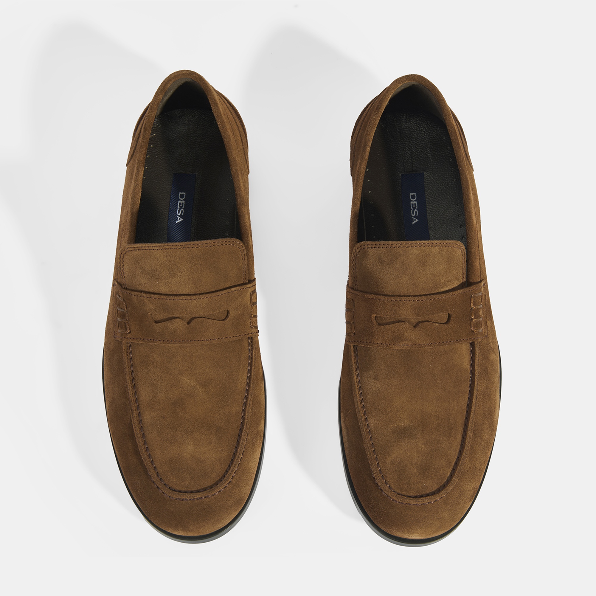 Merinay Taba Erkek Süet Loafer