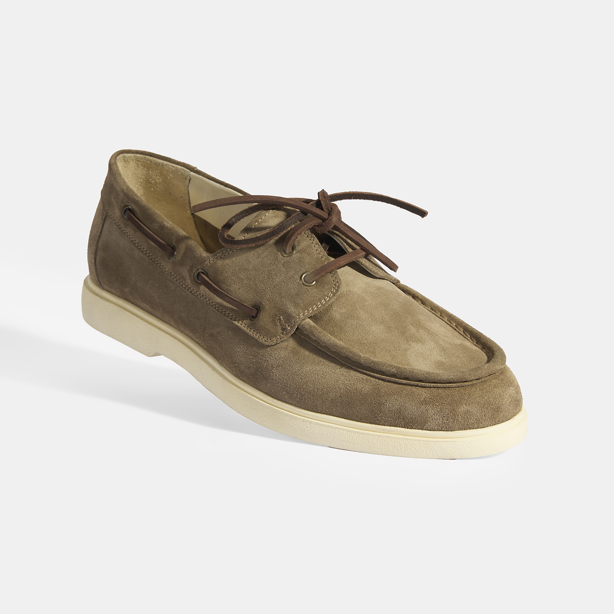 Erkek Vizon Bağcıklı Süet Günlük Ayakkabı