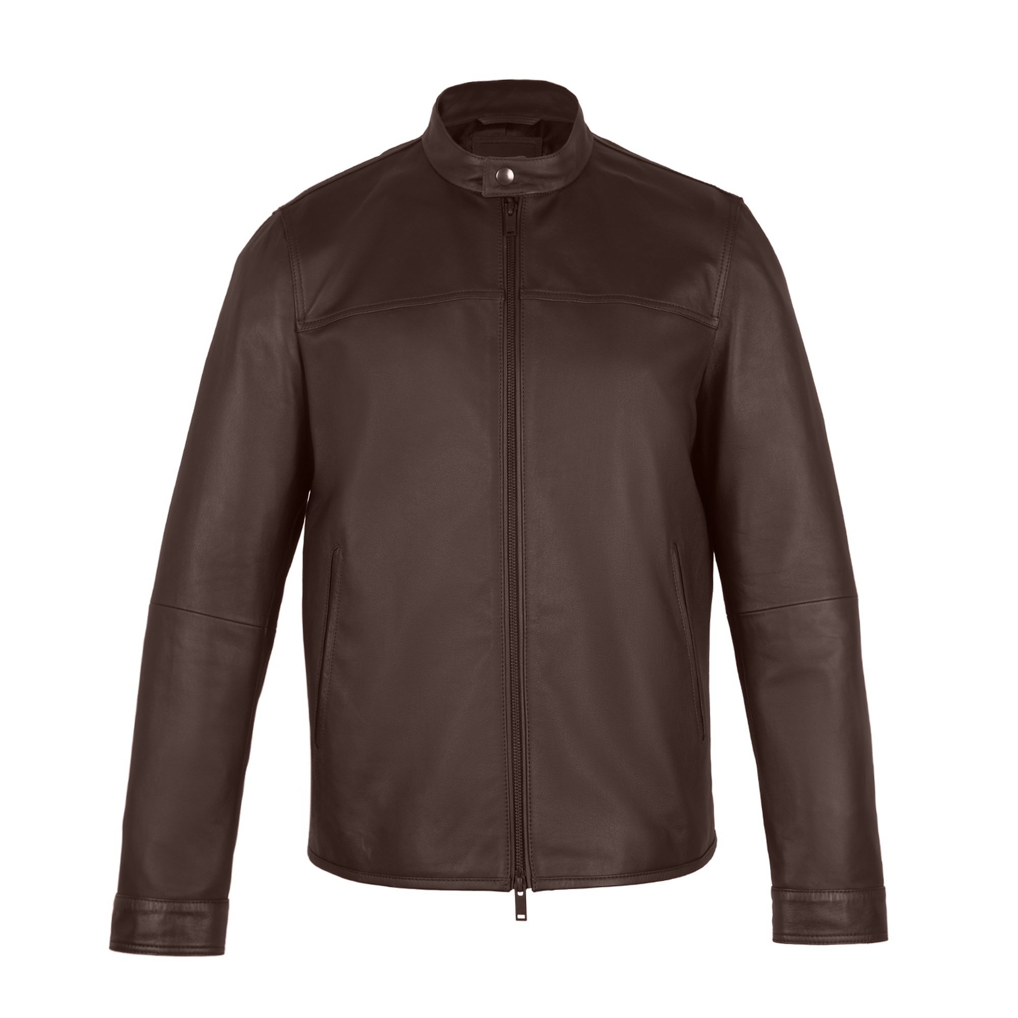 Dyami Kahve Erkek Deri Mont