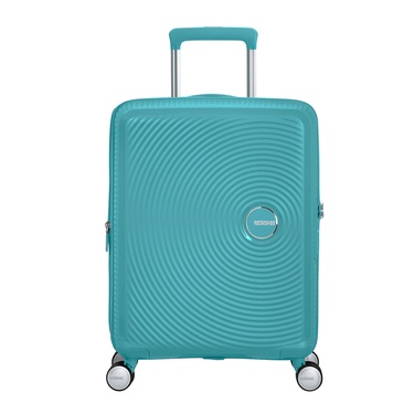  American Tourister Turkuaz Soundbox - 55 cm Kabin Boy Sert Valiz