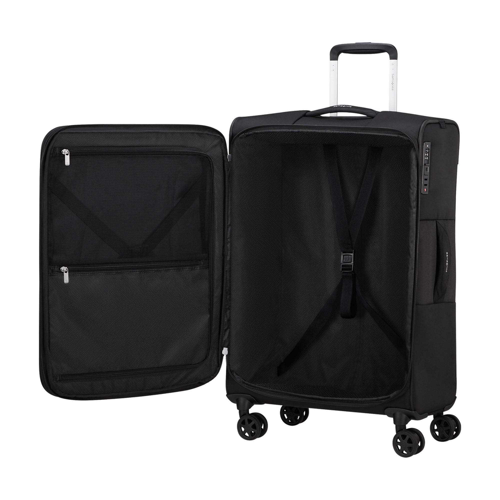 Samsonite Siyah Urbify-Spinner Kabin Boy Valiz