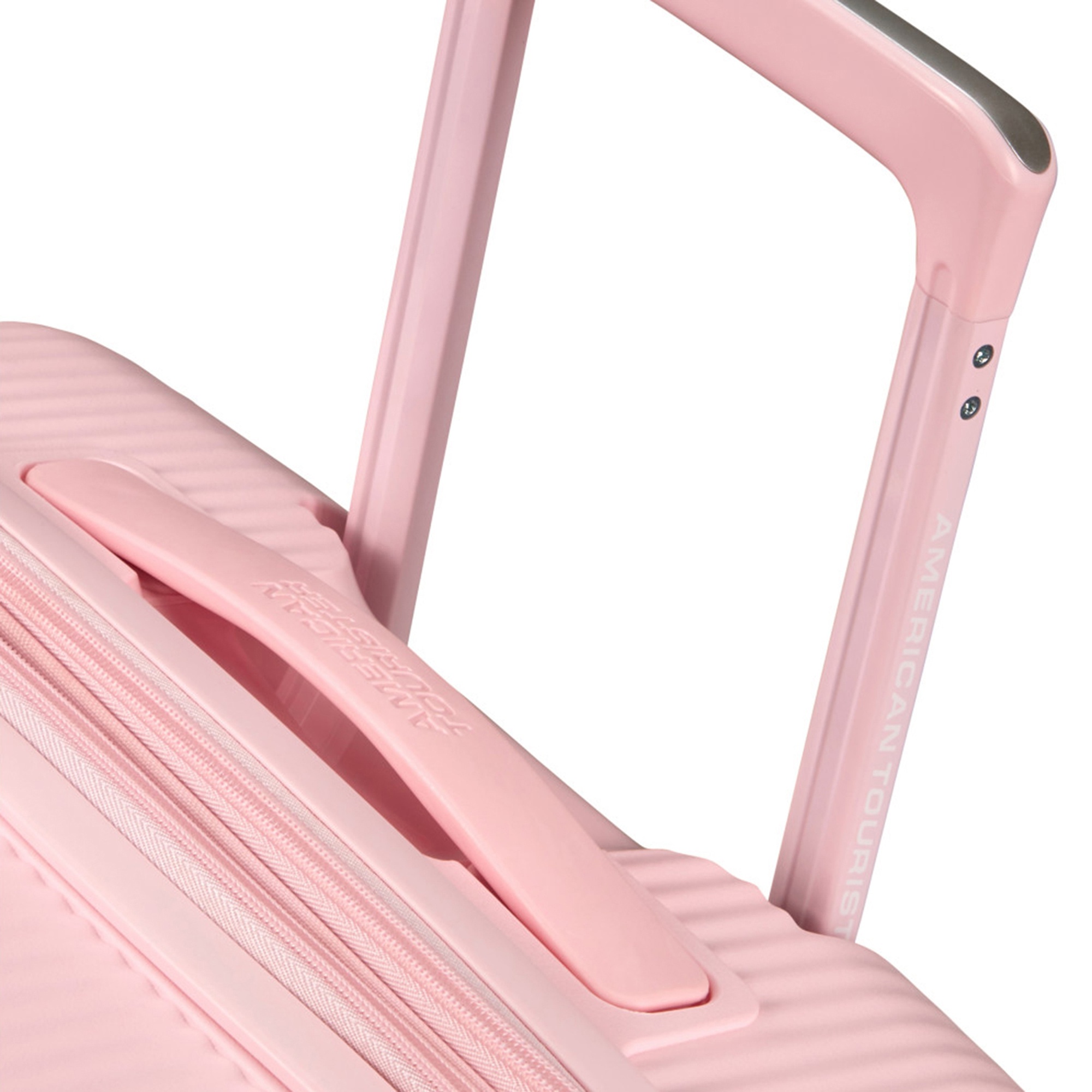 American Tourister Açık Pembe Soundbox - 67 cm Orta Boy Sert Valiz