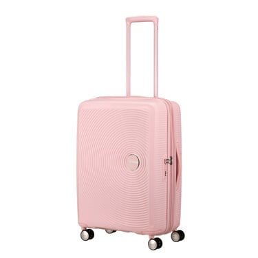  American Tourister Açık Pembe Soundbox - 67 cm Orta Boy Sert Valiz