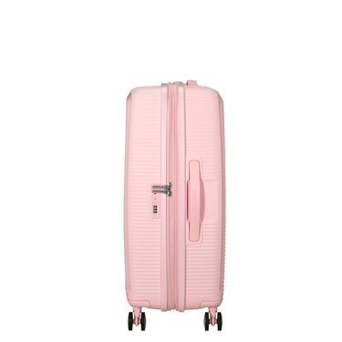  American Tourister Açık Pembe Soundbox - 67 cm Orta Boy Sert Valiz