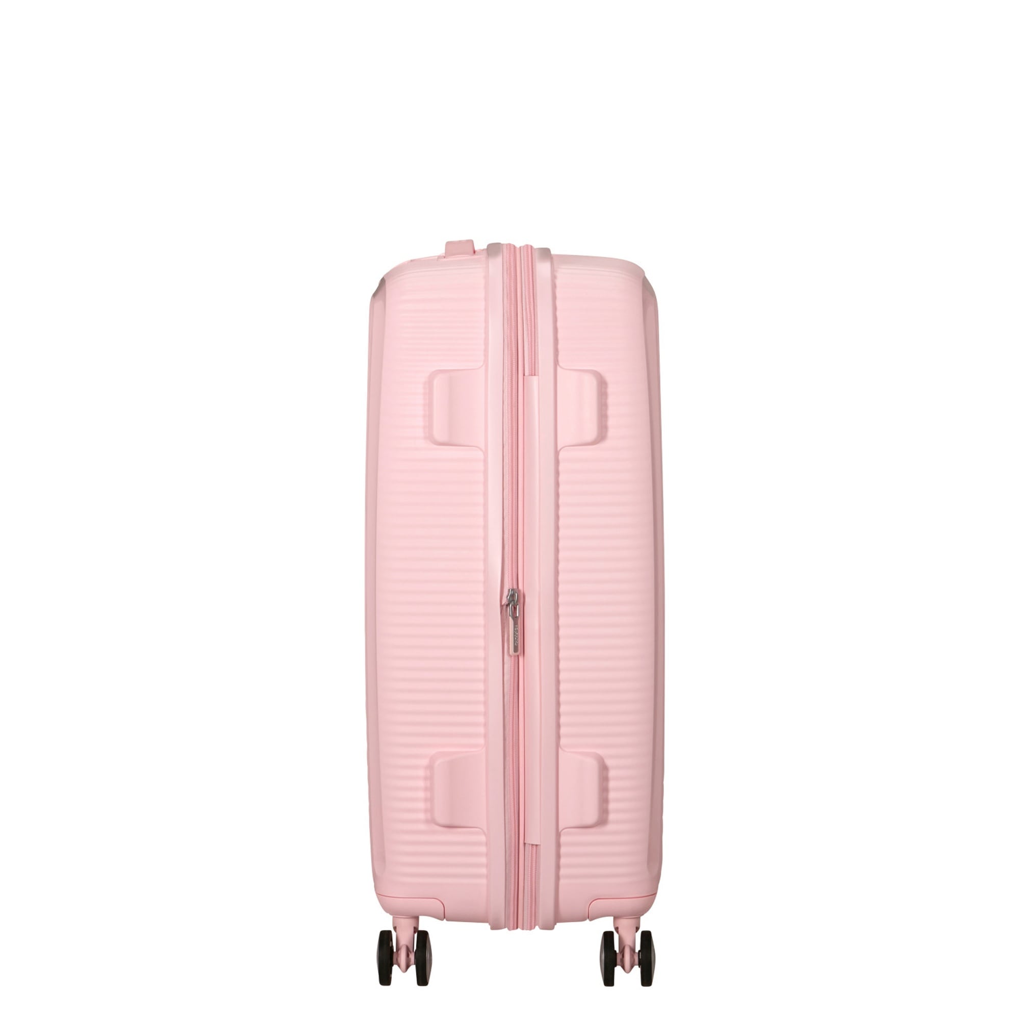 American Tourister Açık Pembe Soundbox - 67 cm Orta Boy Sert Valiz