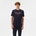 Tommy Hilfiger Center Stack Erkek Mavi T-Shirt