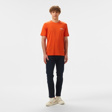  Tommy Hilfiger Monotype All American Erkek Turuncu T-Shirt