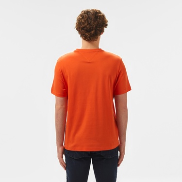  Tommy Hilfiger Monotype All American Erkek Turuncu T-Shirt