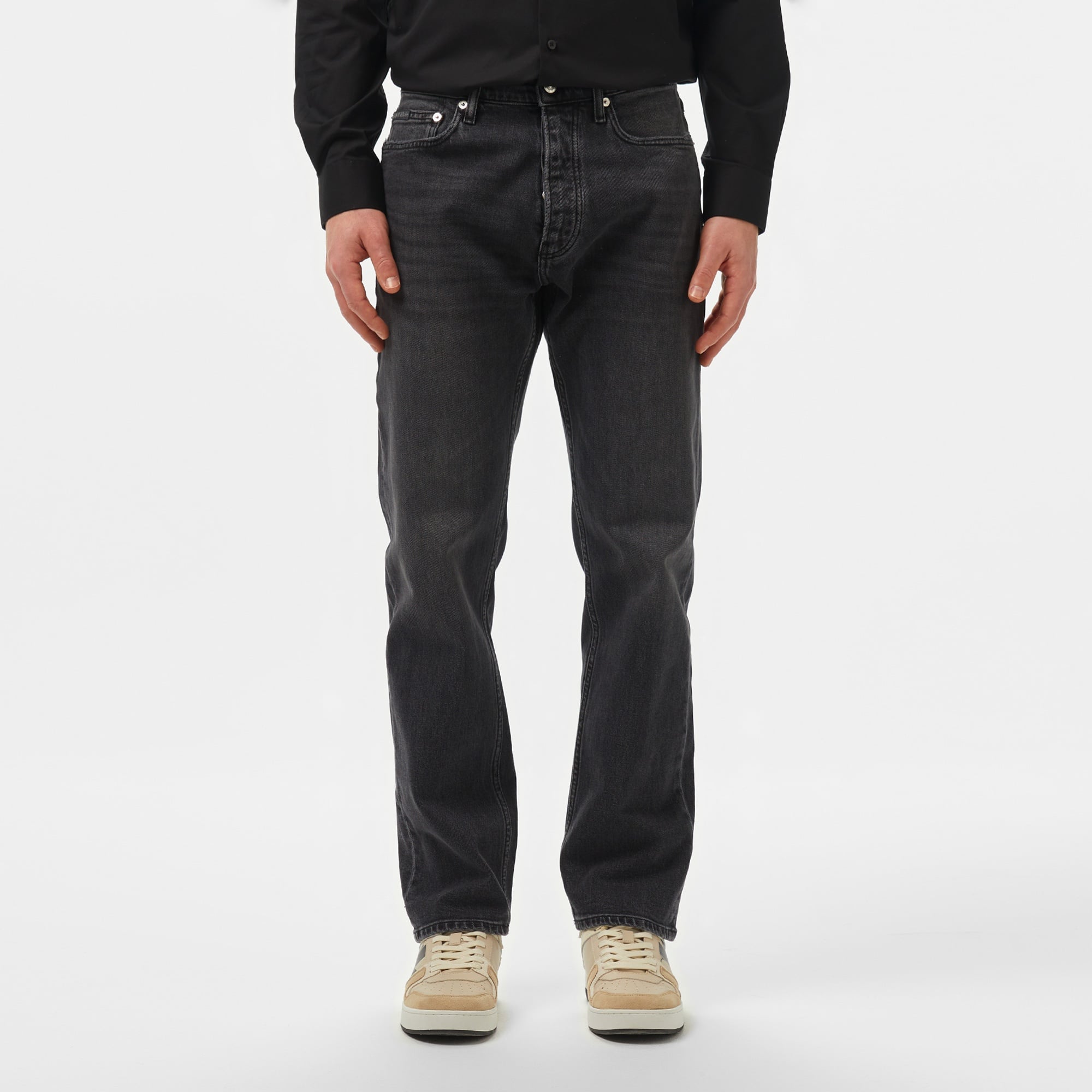 Calvin Klein Standard Straight Erkek Lacivert Jean