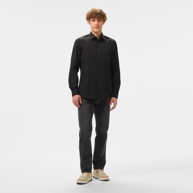  Calvin Klein Standard Straight Erkek Lacivert Jean