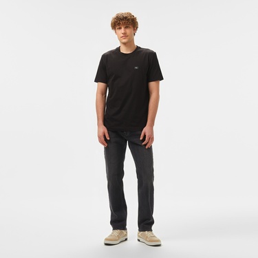  Calvin Klein Woven Label Regular Erkek Siyah T-Shirt