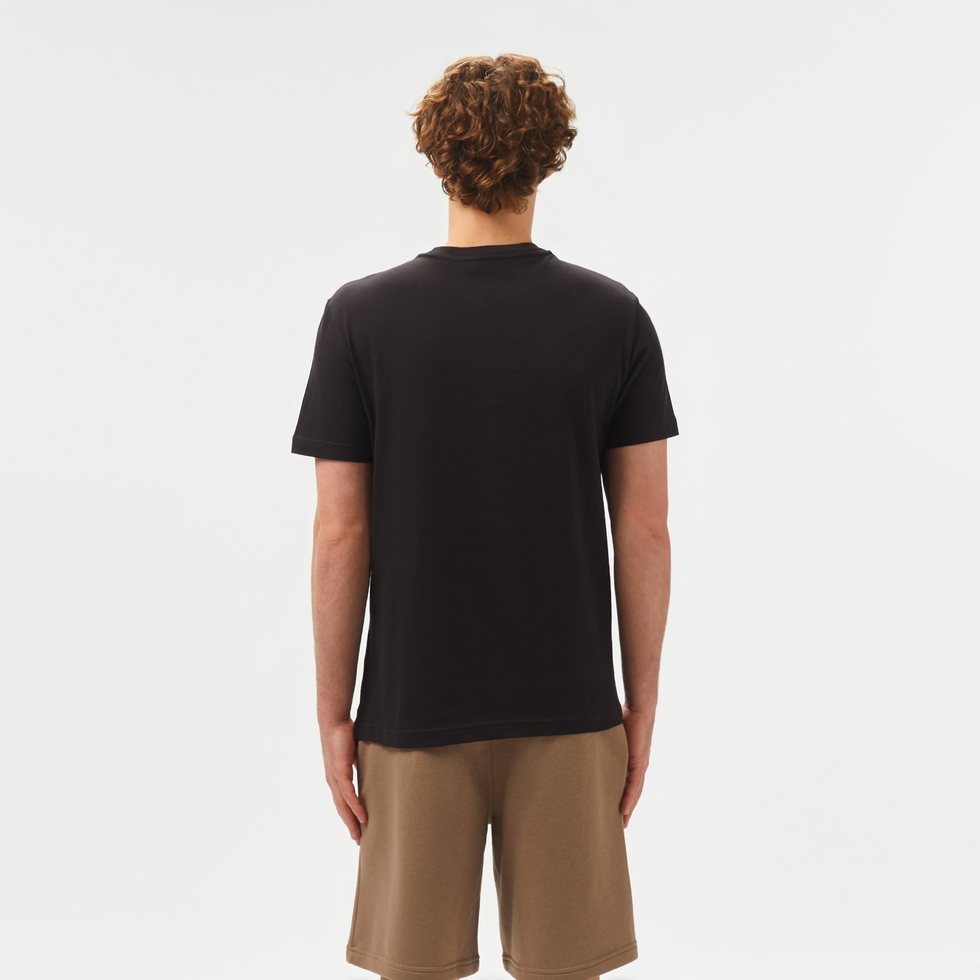 Calvin Klein Logo Erkek Siyah T-Shirt