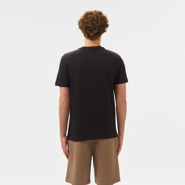  Calvin Klein Logo Erkek Siyah T-Shirt