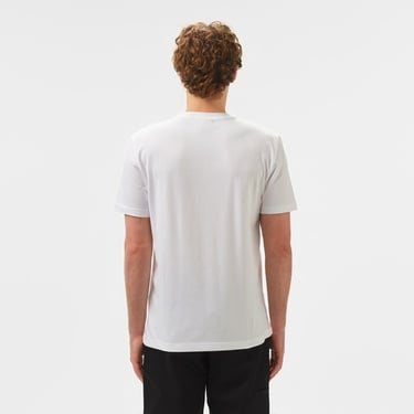  Calvin Klein Enlarged Logo Erkek Beyaz T-Shirt