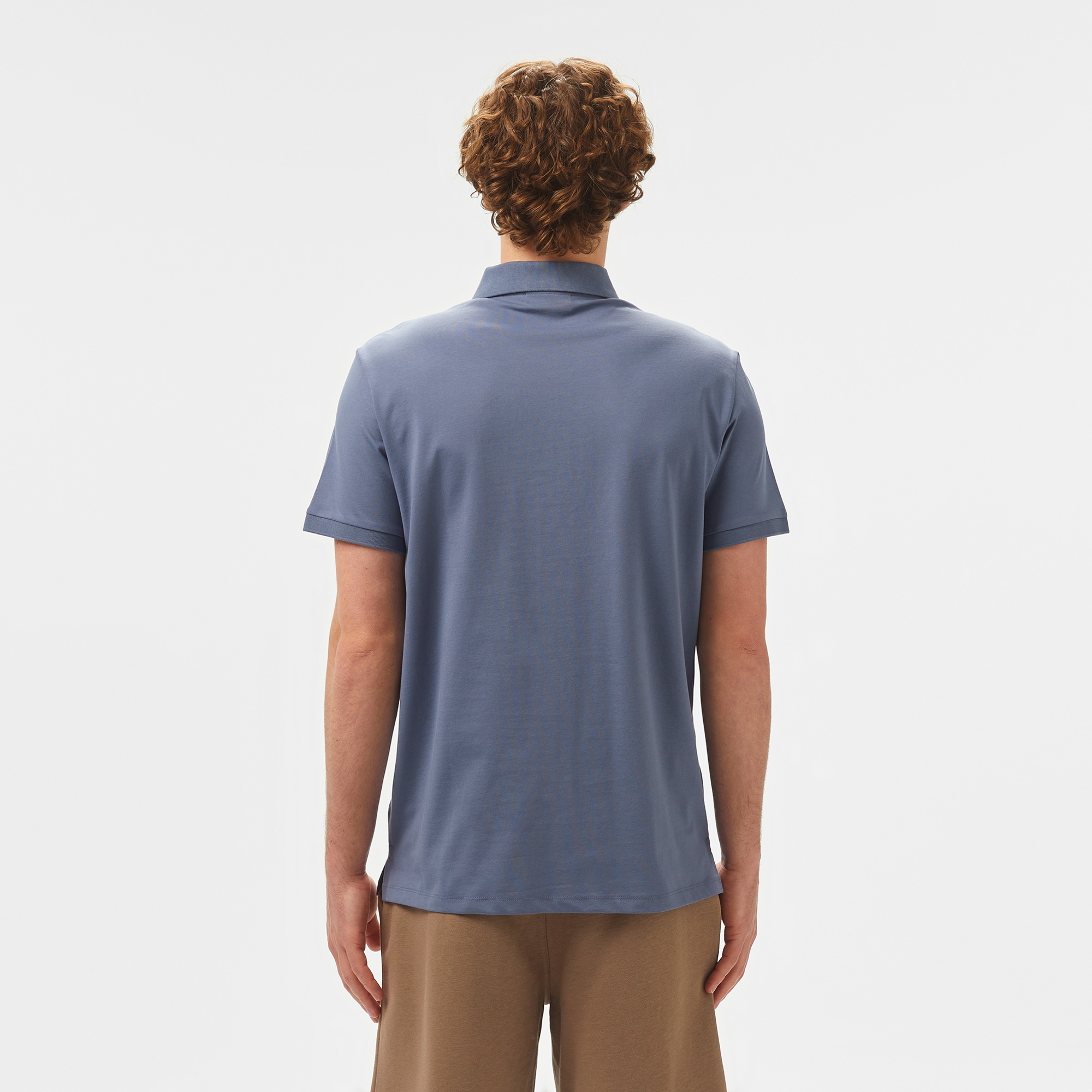 Calvin Klein Erkek Mavi Polo