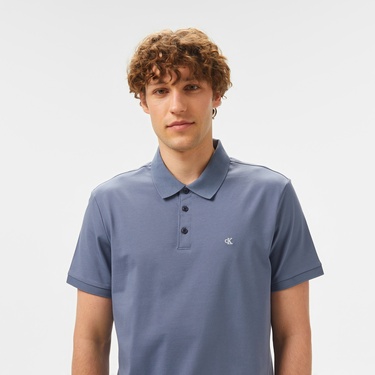 Calvin Klein Erkek Mavi Polo