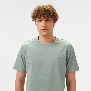  Guess Cn Patch Org Heavy 259 Erkek Gri T-Shirt